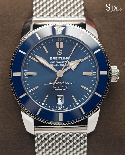 breitling superocean heritage ii vs omega seamaster|breitling superocean 42 bracelet.